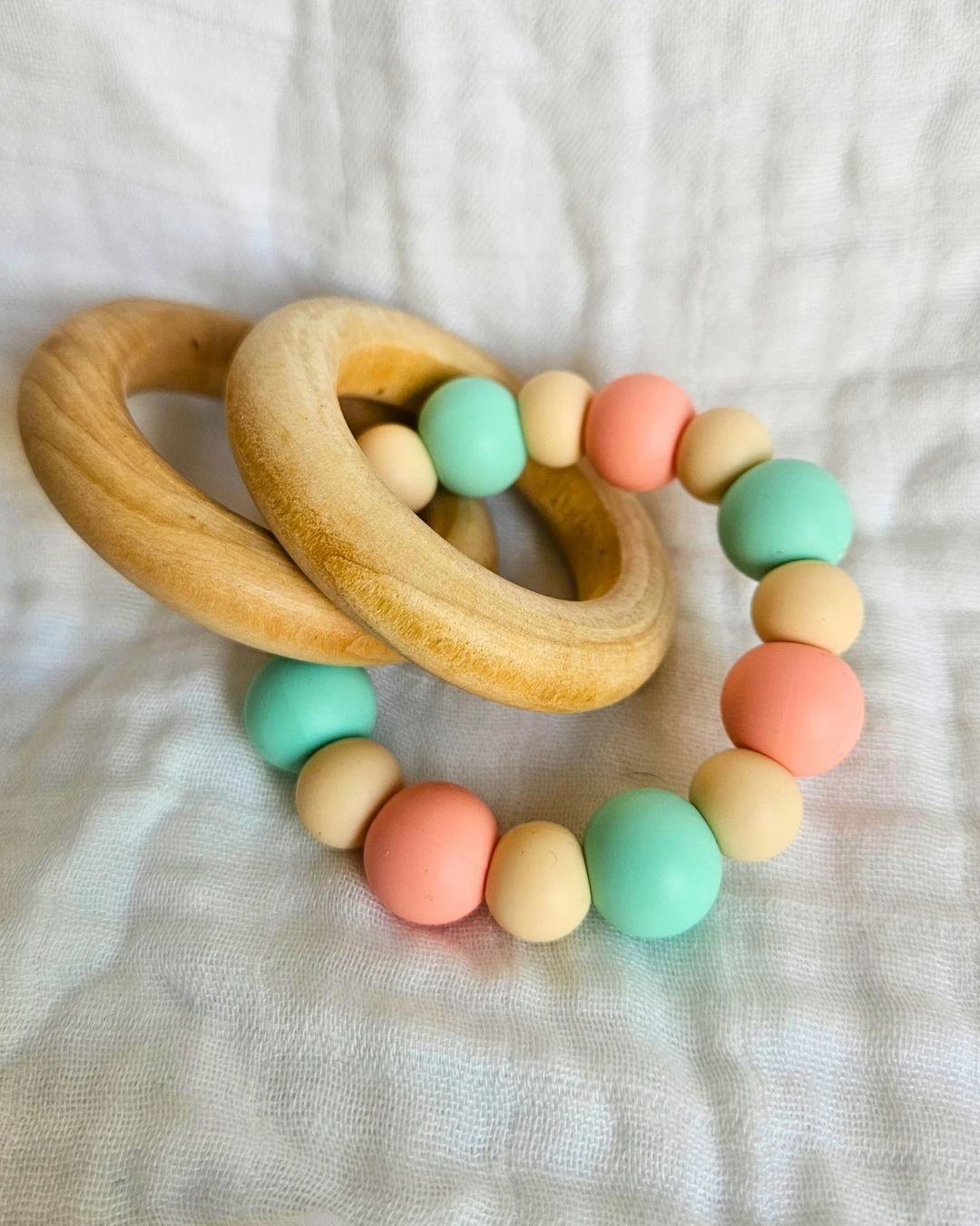 Summer Days Teething Rattle