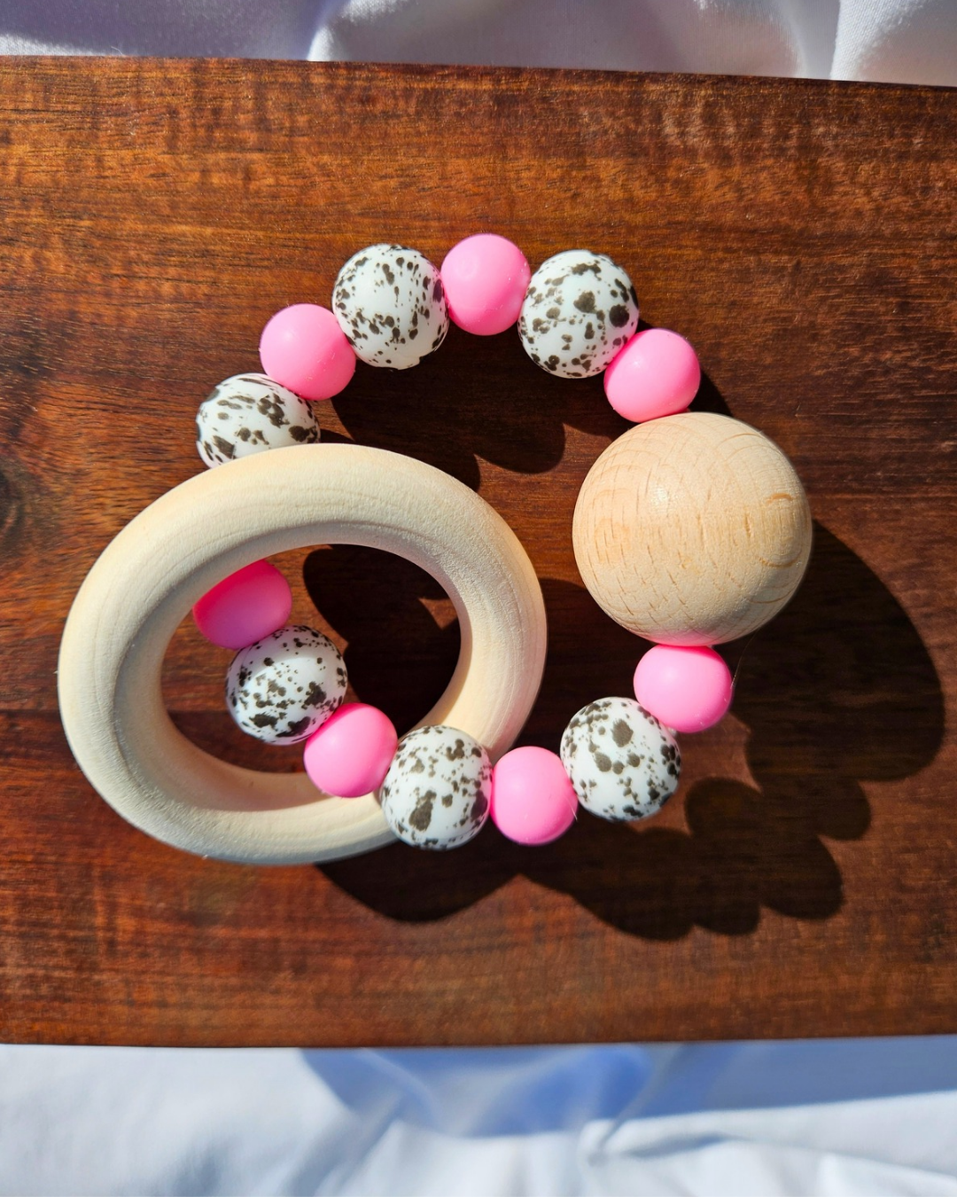 Cowgirl Teething Ring