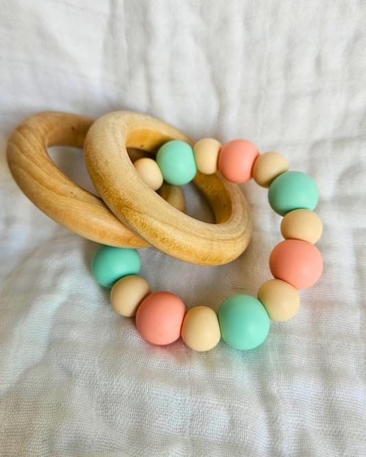 Summer Days Teething Rattle