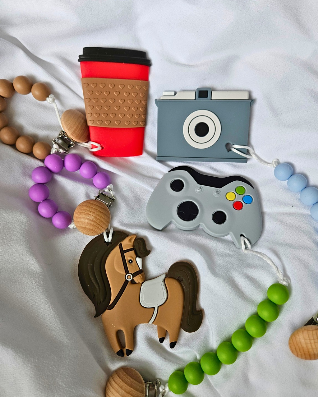 Camera Teething Pendant
