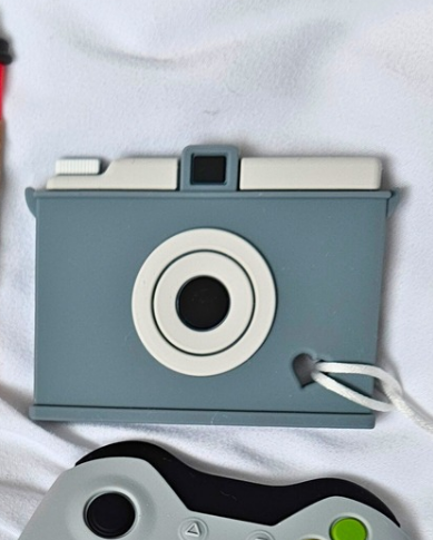 Camera Teething Pendant