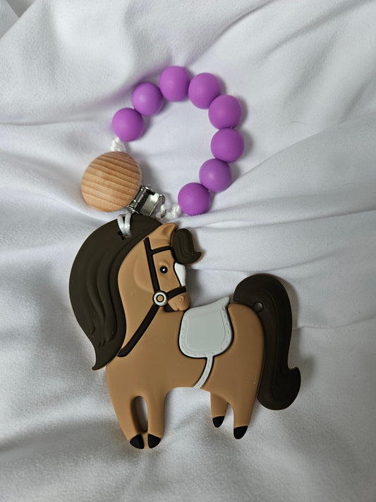 Horse Teething Pendant
