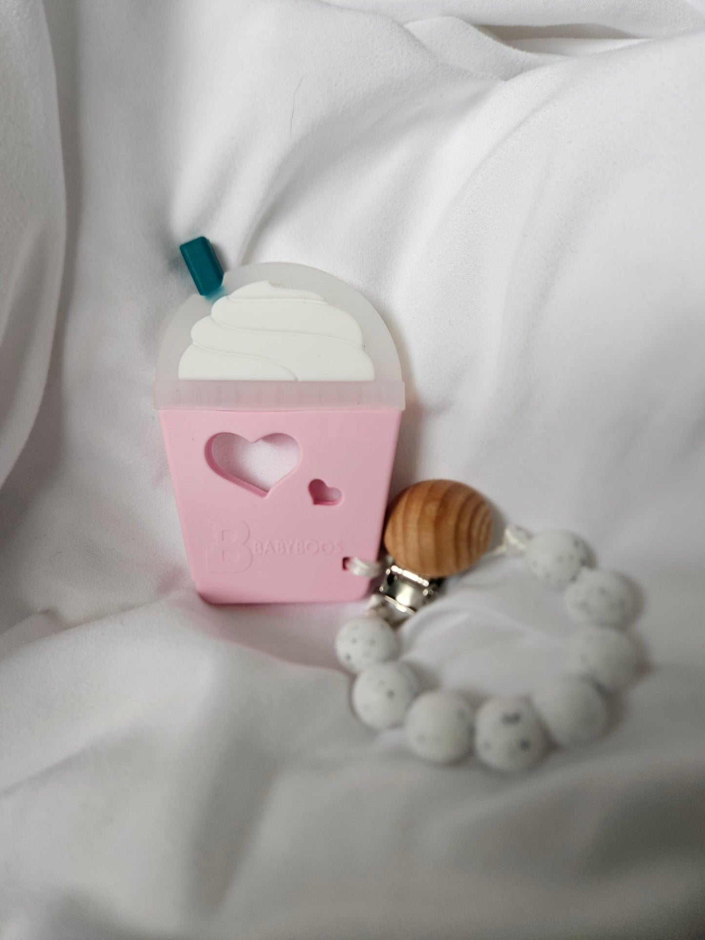 Berry Frappe Teething Pendant